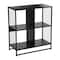 Household Essentials 28" 4-Compartment Trellis Storage Bookshelf